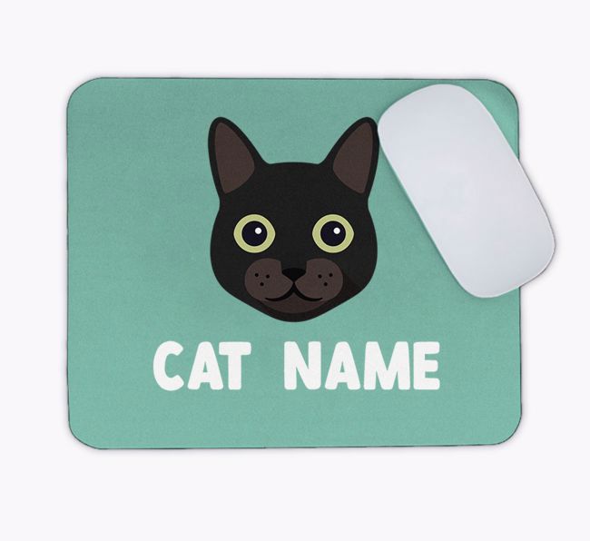 {breedCommonName} Icon: Personalised Mouse Mat